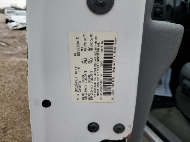 1D7KS28D46J158887 - 2006 DODGE RAM 2500 ST WHITE photo 12