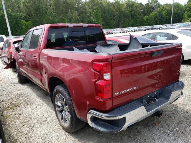 1GCUYDEDXLZ305700 - 2020 CHEVROLET SILVERADO K1500 LT RED photo 3