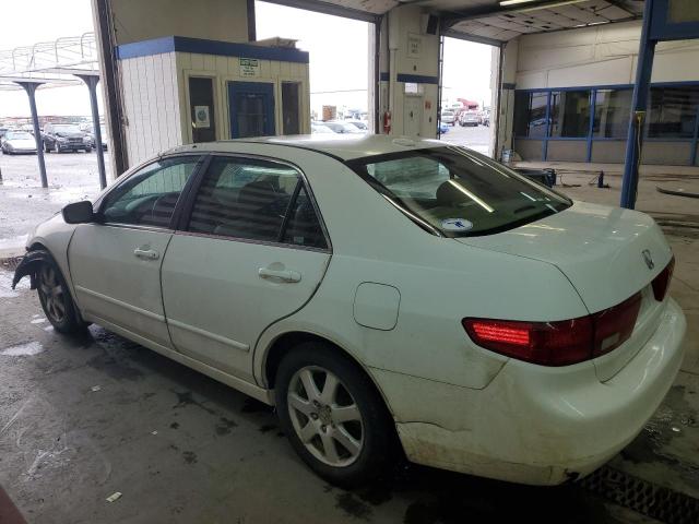 1HGCM66505A062850 - 2005 HONDA ACCORD EX WHITE photo 2