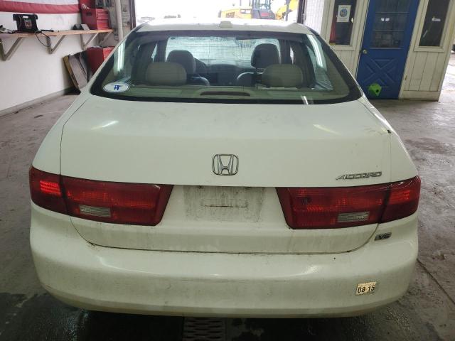 1HGCM66505A062850 - 2005 HONDA ACCORD EX WHITE photo 6