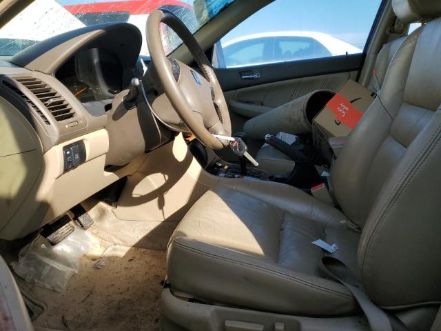 1HGCM66505A062850 - 2005 HONDA ACCORD EX WHITE photo 7