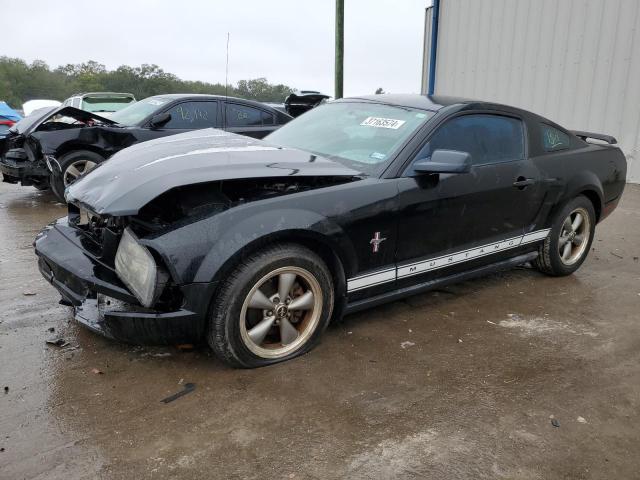 1ZVFT80N265223547 - 2006 FORD MUSTANG BLACK photo 1