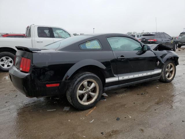 1ZVFT80N265223547 - 2006 FORD MUSTANG BLACK photo 3