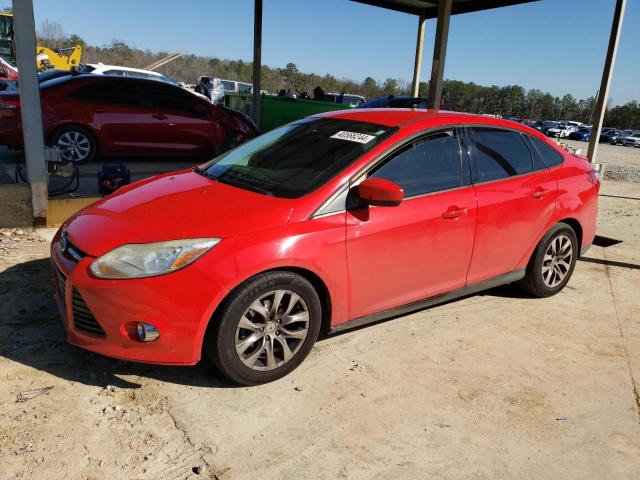 1FAHP3F2XCL342802 - 2012 FORD FOCUS SE RED photo 1