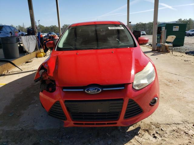 1FAHP3F2XCL342802 - 2012 FORD FOCUS SE RED photo 5