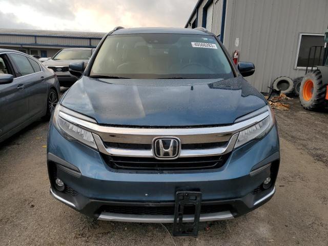 5FNYF6H06KB045635 - 2019 HONDA PILOT ELITE BLUE photo 5