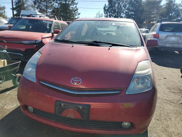 JTDKB20U883421542 - 2008 TOYOTA PRIUS RED photo 5