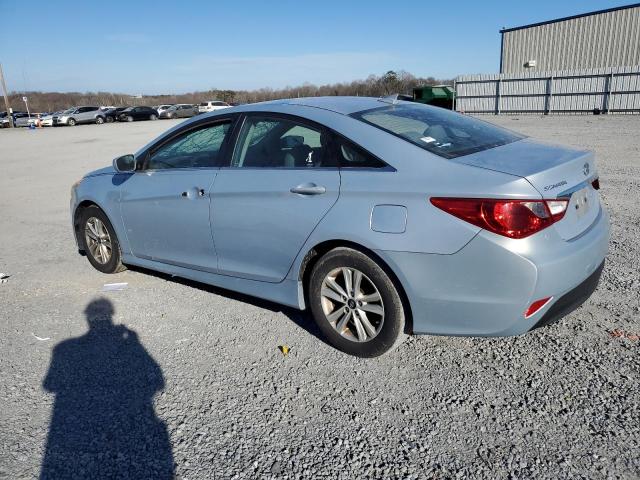 5NPEB4AC2EH835091 - 2014 HYUNDAI SONATA GLS SILVER photo 2