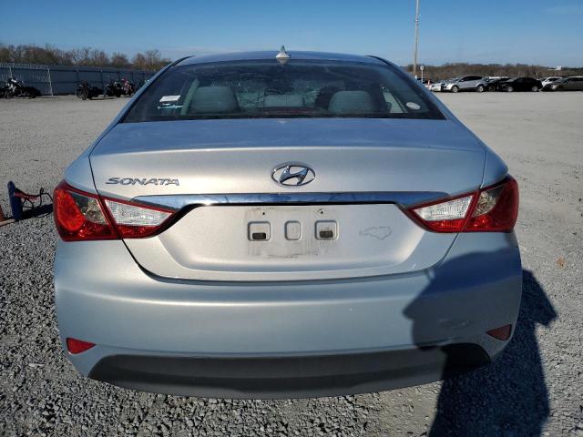 5NPEB4AC2EH835091 - 2014 HYUNDAI SONATA GLS SILVER photo 6