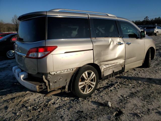 JN8AE2KP7C9050412 - 2012 NISSAN QUEST S SILVER photo 3