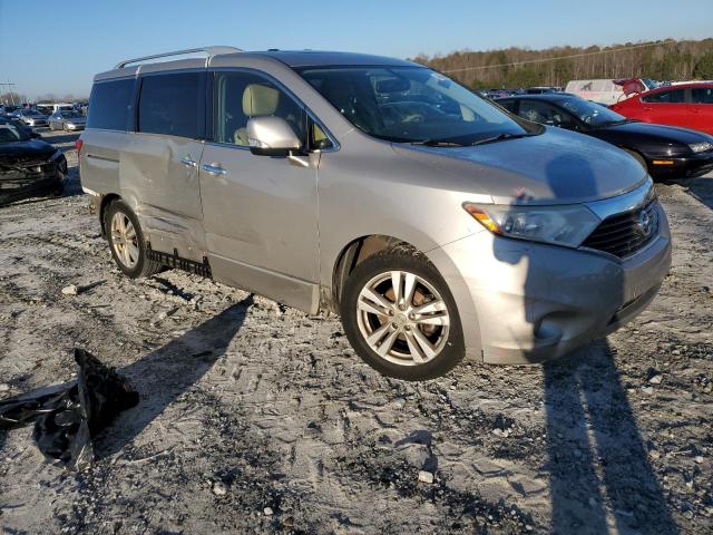 JN8AE2KP7C9050412 - 2012 NISSAN QUEST S SILVER photo 4