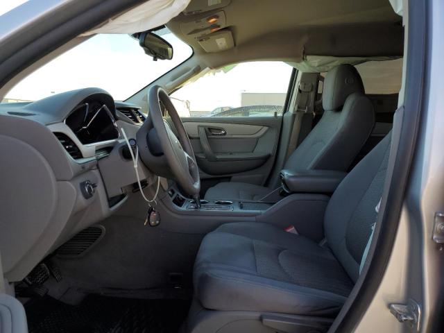 1GNKRFEDXEJ246575 - 2014 CHEVROLET TRAVERSE LS SILVER photo 7