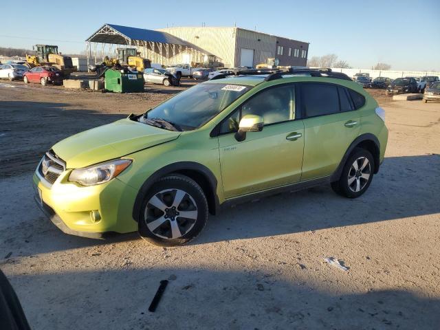 JF2GPBKC3EH339066 - 2014 SUBARU XV CROSSTR 2.0I HYBRID TOURING GREEN photo 1