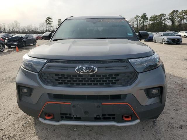 1FMSK8JH0PGA51372 - 2023 FORD EXPLORER TIMBERLINE GRAY photo 5