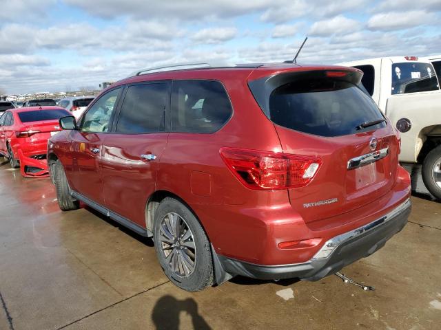 5N1DR2MN9HC696078 - 2017 NISSAN PATHFINDER S RED photo 2