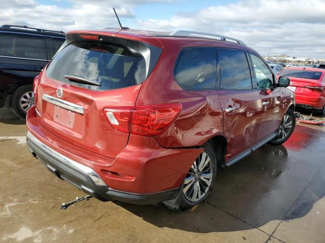 5N1DR2MN9HC696078 - 2017 NISSAN PATHFINDER S RED photo 3