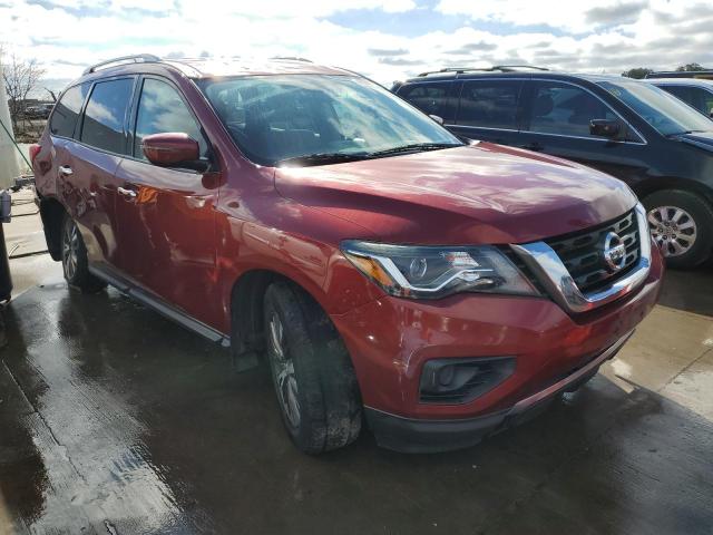 5N1DR2MN9HC696078 - 2017 NISSAN PATHFINDER S RED photo 4