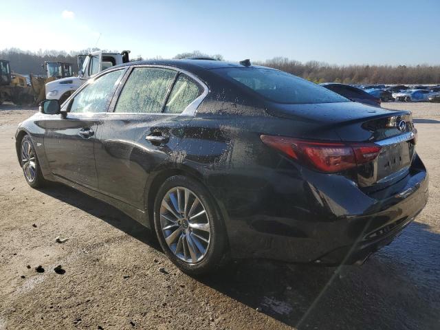 JN1EV7AP0JM358448 - 2018 INFINITI Q50 LUXE BLACK photo 2