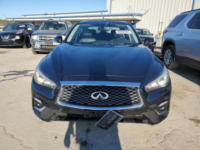 JN1EV7AP0JM358448 - 2018 INFINITI Q50 LUXE BLACK photo 5