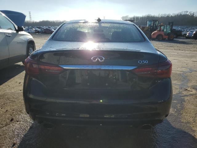 JN1EV7AP0JM358448 - 2018 INFINITI Q50 LUXE BLACK photo 6