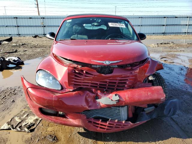 3C3EY55E75T300536 - 2005 CHRYSLER PT CRUISER TOURING RED photo 5