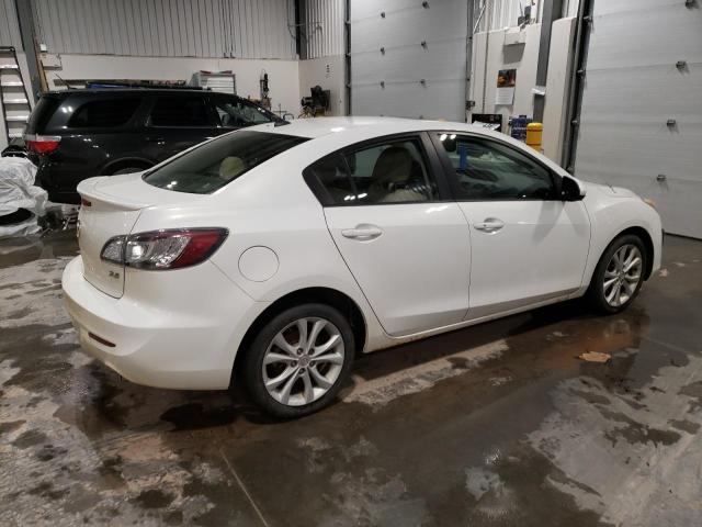 JM1BL1W58B1462067 - 2011 MAZDA 3 S WHITE photo 3