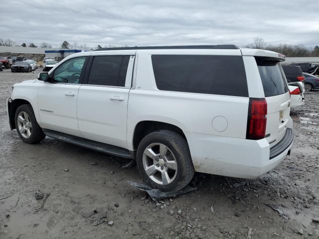 1GNSCJKC9FR748609 - 2015 CHEVROLET SUBURBAN C1500 LT WHITE photo 2