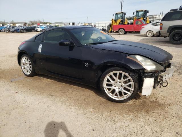 JN1BZ34D58M702335 - 2008 NISSAN 350Z COUPE BLACK photo 4