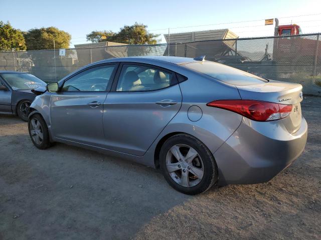 KMHDH4AE2DU568109 - 2013 HYUNDAI ELANTRA GLS GRAY photo 2