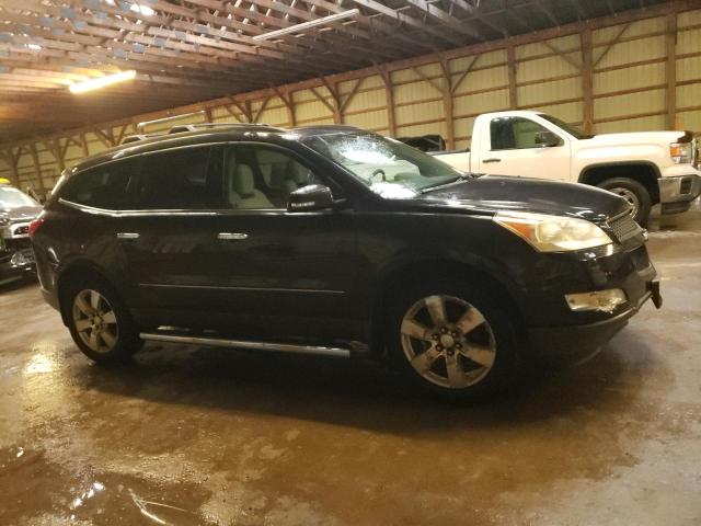 1GNLVHED7AJ234521 - 2010 CHEVROLET TRAVERSE LTZ BLACK photo 4