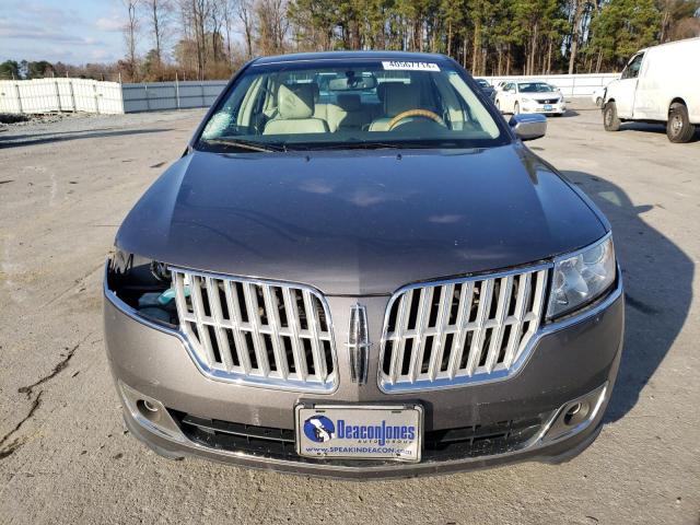 3LNHL2GC8CR818968 - 2012 LINCOLN MKZ GRAY photo 5