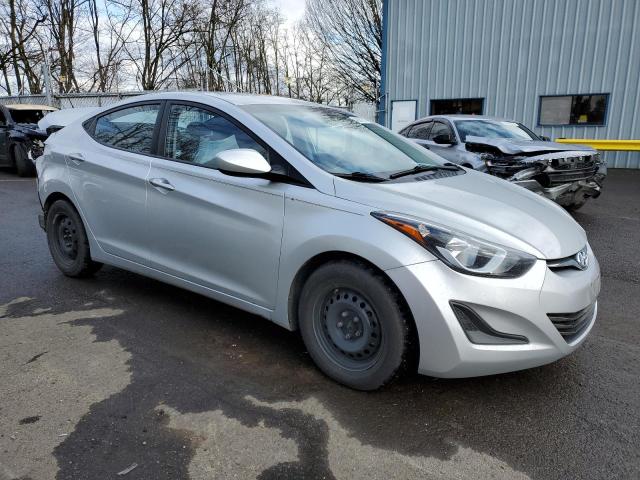 5NPDH4AE5GH767884 - 2016 HYUNDAI ELANTRA SE SILVER photo 4