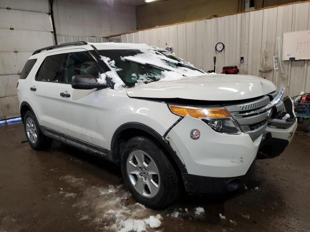 1FMHK8B86CGA22722 - 2012 FORD EXPLORER WHITE photo 4