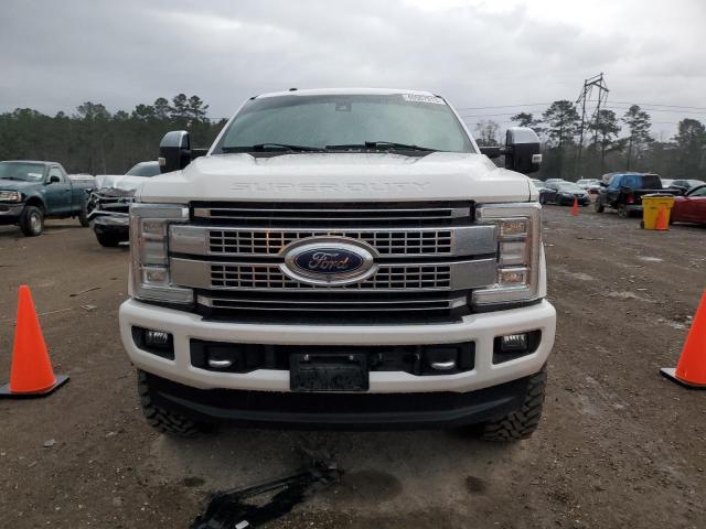 1FT7W2BT8HEB64627 - 2017 FORD F250 SUPER DUTY WHITE photo 5