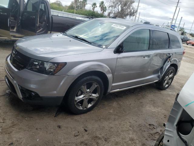 3C4PDCGG3HT544045 - 2017 DODGE JOURNEY CROSSROAD SILVER photo 1