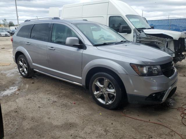 3C4PDCGG3HT544045 - 2017 DODGE JOURNEY CROSSROAD SILVER photo 4