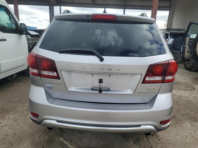 3C4PDCGG3HT544045 - 2017 DODGE JOURNEY CROSSROAD SILVER photo 6