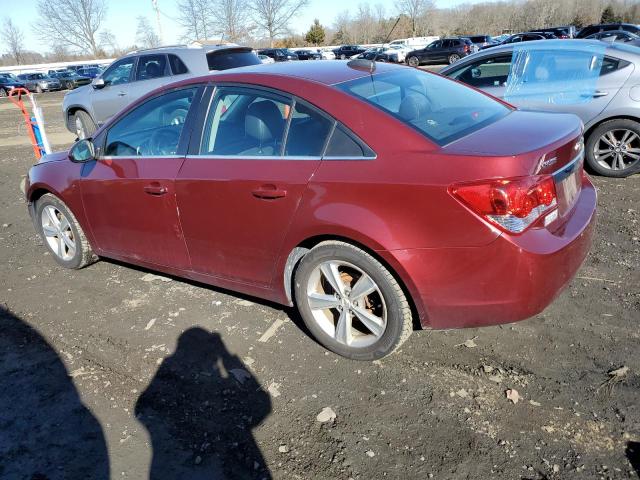 1G1PE5SB1F7245507 - 2015 CHEVROLET CRUZE LT RED photo 2