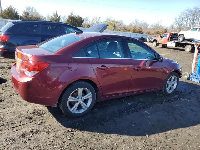 1G1PE5SB1F7245507 - 2015 CHEVROLET CRUZE LT RED photo 3