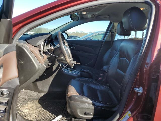 1G1PE5SB1F7245507 - 2015 CHEVROLET CRUZE LT RED photo 7