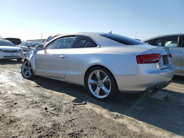 WAUVFAFR1CA013237 - 2012 AUDI A5 PRESTIGE SILVER photo 2