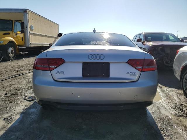 WAUVFAFR1CA013237 - 2012 AUDI A5 PRESTIGE SILVER photo 6