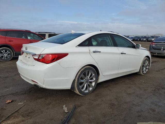 5NPEC4AC0DH696512 - 2013 HYUNDAI SONATA SE WHITE photo 3