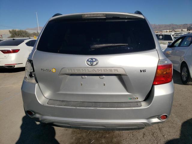 JTEDS41A582053198 - 2008 TOYOTA HIGHLANDER SILVER photo 6