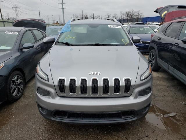 1C4PJMCBXGW300779 - 2016 JEEP CHEROKEE LATITUDE SILVER photo 5