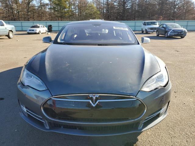 5YJSA1S12EFP29921 - 2014 TESLA MODEL S 灰色 照片 5