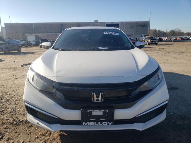 2HGFC2F62KH554844 - 2019 HONDA CIVIC LX WHITE photo 5