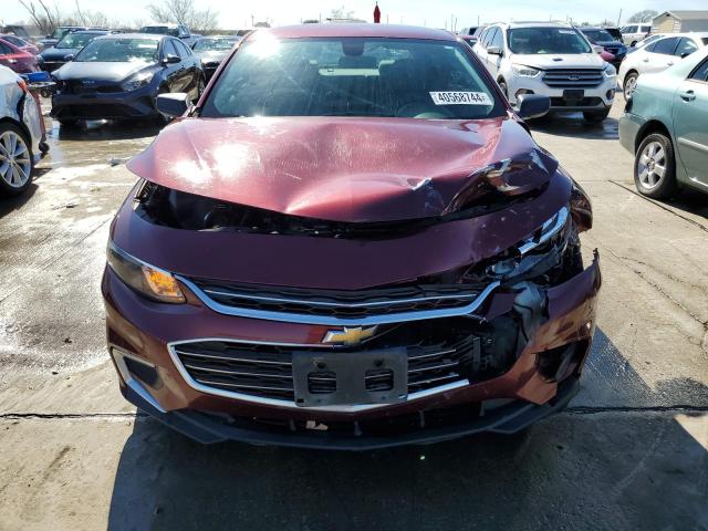 1G1ZB5ST2GF221721 - 2016 CHEVROLET MALIBU LS RED photo 5