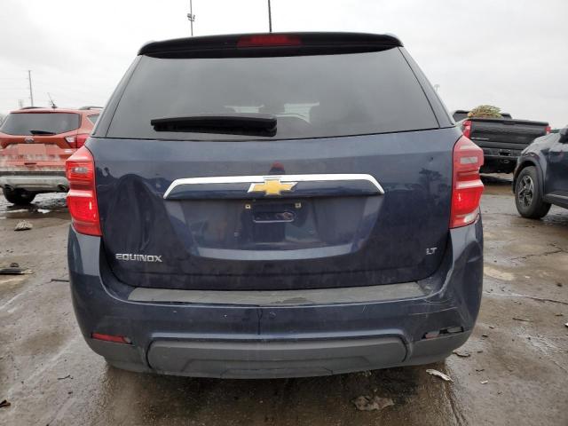 2GNALCEK6H1609334 - 2017 CHEVROLET EQUINOX LT BLUE photo 6