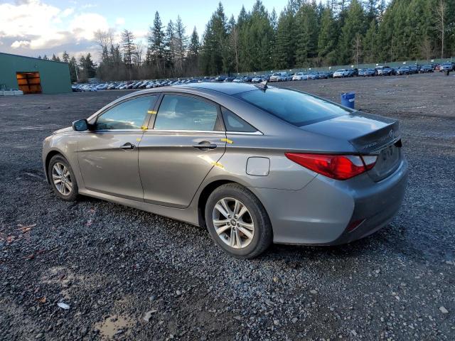 5NPEB4AC9EH870145 - 2014 HYUNDAI SONATA GLS GRAY photo 2